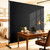 Room Divider, 72x72Inch Large Single Panel Privacy Screen with Thickened Fabric,Freestanding Partition Wall for Room Separation,Portable for Indoor Office,Bedroom,Outdoor Patio,Black