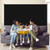 Room Divider, 72x72Inch Large Single Panel Privacy Screen with Thickened Fabric,Freestanding Partition Wall for Room Separation,Portable for Indoor Office,Bedroom,Outdoor Patio,Black