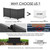 Kozyard 50" W x 48" H Outdoor Privacy Screen with Aluminum Posts, Air Conditioner Fence Panels, Pool Equipment Enclosure, Trash Can Screen Fence Kit for Outside Backyard Patio(Black/3Panels)