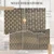 HOMCOM Room Divider, 6 Ft 4 Panel Folding Privacy Screen, Hand-Woven PP Wall Partition with Pine Wood Frame, Freestanding Room Separator for Bedroom, Home Office, No Assembly, Dark Rustic Oak