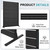 UPHYB 68" H×47" W Outdoor Privacy Screen, HDPE Outside Privacy Panel with Stable Metal Base for Balcony, Garden, Poolside, Lawn, Patio and Indoor