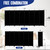 Room Divider and Folding Privacy Screens 8 Panel, 14.67 Ft Wide Partition Room Dividers, Portable Room Divider Panel for Room Separtition, Large Wall Dividers for Room, Office, School,Studio Black