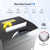 Wingwise 24 Hours Runtime Industrial Paper Shredder, 21.1 Gallons Wastebasket, 12-Sheet Micro Cut, P-5 High Security, Commercial Paper Shredder Heavy Duty for Home Office