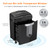 Bonsaii 12 Sheet Micro Cut Paper Shredder | 60-Minute Continuous Run Time | Home Office Heavy Duty Shredder for CD, Credit Card, Mails, Staple, Clip, Jam-Proof System | 4.2 Gal Pullout Bin
