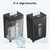 Locksworth 16-Sheet Cross Cut Paper Shredder, 6 Gallon Heavy Duty Commercial Shredder for Home Office, P-4 High Security Shredders for Paper/CD/Credit Card/Staple/Clip, 60 Mins Continuous Running