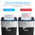 BONSEN 16-Sheet Heavy Duty Paper Shredder for Office, 60-Minute Running Time Cross-Cut CD Shredder with 60dB Low-Noise, 5.3-Gallon Pull Out Bin, Anti-Jam & Quiet Shredder for Home Office (S3102)