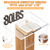 Portable Wooden and Acrylic Podium Lectern with Wheels, Wood Speaking Churches Pulpit Stand Design with 2 Storage Shelves, Pulpitos para Iglesias for Classroom Conference