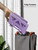 Aoviho Adjustable Laptop Stand for Desk,Portable Laptop Stand Holder and Riser,Foldable Aluminum Notebook Computer Stands for MacBook Air Pro HP Lenovo Dell Samsung Chromebook, 10-15.6 inch, Purple
