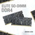 TEAMGROUP Elite DDR4 16GB Single 3200MHz PC4-25600 CL22 Unbuffered Non-ECC 1.2V SODIMM 260-Pin Laptop Memory Module Ram Upgrade -TED416G3200C22-S01