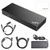 ThinkPad 40AF0135 Universal Hybrid USB-C with USB-A Adapter Docking Station for Lenovo Laptops, Dual Monitor, Comes with ITSPWR HDMI 4K Cable + DP Cable+ Cleaning Cloth
