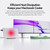 MacBook Pro Docking Station Dual Monitor 4K@60Hz for MacBook Pro/Air M3 Pro/M4/M5, PULWTOP USB C Docking Station Stand Laptop Dock with 2 HDMI, PD, Ethernet, USB A/C 10Gbps, Audio, SD/TF, USB 2.0