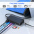 Surface Docking Station, Triple Display Dual 4K HDMI & VGA, 12-in-1 Surface Pro Dock for Microsoft Surface Pro 11/10/9/8/7/6/5/4/3, Surface Laptop 7/6/5/4, Surface Go/Book/Laptop Go