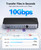 ORICO 20-in-1 Laptop Docking Station, Triple Display with 2xDP and 1xHDMI, 10 Gbps USB-C and 5 Gbps USB-A Port, Ethernet, Audio, SD/TF, VGA, USB C Docking Station for Windows/Dell/HP/Lenovo and More
