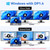 USB C Docking Station 3 Monitors Laptop Dock Dual Monitor with 2 HDMI DisplayPort 4K@144Hz,USB A 2.0/3.0,USB C 3.1 10Gbps&30W Output,Ethernet,microSD&SD,Audio&Mic,150W DC Power for Dell/Lenovo/HP