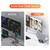 TobenONE MacBook Docking Station Dual 4K Monitor for M1-M5 Pro/Max, 13-in-2 USB C Docking Station with 100W Power Adapter, Laptop Dock Stand with 2 HDMI, VGA, 5 USB, PD 3.0, RJ45, SD/Micro SD, Audio