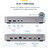 StarTech.com USB-C Docking Station (10-in-1, USB4), Up to 100W Charging for Laptop, 40Gbps Data Transfer, 2.5Gb Ethernet, Single 8K, Dual 4K Display, 6X USB (Not MacOS Compatible)