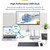 StarTech.com USB-C Docking Station (10-in-1, USB4), Up to 100W Charging for Laptop, 40Gbps Data Transfer, 2.5Gb Ethernet, Single 8K, Dual 4K Display, 6X USB (Not MacOS Compatible)