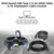 UD22 Dell Docking Station Dual Monitor Bundle - USB-C/USB-A Universal Dell Dock for Laptops Comes with 130W Adapter + Anyhdd HDMI, DisplayPort, USB-C Cables & Cloth - Supports Dual/Triple/4 Monitors