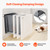 VEVOR Pull-Out Trash Can, 35 QT x2 Double Under Mount Kitchen Waste Container, Heavy Duty Garbage Recycling Bin with Door Kit and Soft Close Slide, for Kitchen Cabinet, Sink, Under Counter (Grey)