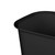 Sterilite 3 Gallon Rectangular Wastebasket Small Home Kitchen or Bathroom Trash Bin, Accommodates 4 Gallon Trash Liner, 24 Pack, Black