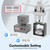 Split Dental Flexible Denture Machine, 110V 400W Flexible Denture Injection System with Heater & Heat Press, 282-288℃ Temperature Adjustable for Dental Lab Flexible Removable Partial Dentures