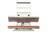 10"x40" Large Format Manual Heat Press Machine, 110V, 1800W - Ideal for T-Shirts, Mouse Pads, License Plates, Perfect for Vinyl & Sublimation Printing, White