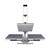 Dual Platen Heat Press Machine with Auto Open or Clamp 110V 2000W Professional Auto Shut-Off Transfer Press Full Digital Temperature and Time Display for T-Shirts Mugs Hats Sublimation Printing