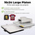 Eonvest 16x24 Auto Heat Press for Tshirt,4-Level Adjustable Pressure with 3 Memory Modes - Large Professional Heat Press for Sublimation, Vinyl, Heat Transfer Projects (110V, 1800W Off White)