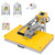 Semi-Auto Heat Press Machine, 16x24inch Heat Press with Slide-Out Base, 110V 2000W High-Pressure Sublimation Transfer Machine, for T-Shirts, Bags, Cushion, Digital Control