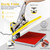 Semi-Auto Heat Press Machine, 16x24inch Heat Press with Slide-Out Base, 110V 2000W High-Pressure Sublimation Transfer Machine, for T-Shirts, Bags, Cushion, Digital Control