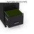 STAPLES Vertical File Cabinet for Letter/Legal Files, 3-Drawer, Letter/Legal Compatible, Locking, Black