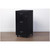 Pemberly Row 3 Drawers 29.52" Vertical Black Metal Filing Cabinet Lockable Pre-Assembled Movable Letter Size for Home, Office