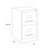 Realspace® 22"D 2-Drawer Vertical File Cabinet, Black
