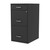 Pemberly Row 27" 3-Drawer Metal Filing Cabinet, Black Finish, Letter-Size Hanging File Storage, Pencil Drawer, Lockable Office Organizer for Home or Small Office Use