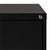 Hirsh 30" W Modern Metal Lateral File Cabinet with 2 Drawers & Secure Lock, Hang Rails, for Home/Office, in Black Finish