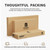 FEZIBO L Shaped Standing Desk, 63 inch Executive Standing Desk, Adjustable Height Desk with Storage Drawers for Home Office, Light Wood Grainy
