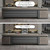 Domesto L-Shape Modern Executive Desk, L-Shape Office Executive Desk, Wood Computer Desk with Drawers and Storage, Home Office Desks, Without Chair (Left, 95" L x 63" W x 30" H)