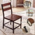 HUAHUU 7-Piece Dining Table Set for 6, 63" Extendable Kitchen Table with Curved Backrest Chairs, Dining Room Table with Solid Metal Frame & MDF Board, Easy Assembly, Walnut