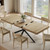 Extendable Dining Room Table for 4 6 8, 55"-71" Long Rectangle Kitchen Table,Wood Expandable Dining Table with Hidden Leaf & Storage, Space Saving, For Kitchen Dining Living Room, Farmhouse, Oak