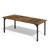 VINGLI 70.8" Farmhouse Dining Table for 6-8 People, Large Rustic Wooden Kitchen & Dining Room Table, Heavy Duty Dinner Table for Family Gatherings, Home Office, Apartment, Rustic Brown