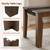 iPormis Farmhouse 71" Long Dining Table for 6, Marble Texture Finish Kitchen Table with Sturdy Wooden Frame, Rectangle Dining Table for Dining Room, Kitchen, Brown (No Chairs, Non-Expandable)