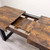 Henf 63"-79" Extendable Dining Table for 4 6 8 People, Rustic Large Rectangular Kitchen Dinner Tables with Wood Legs, Modern Farmhouse Wooden Kitchen Expandable Dining Room Conference Table,Brown