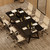 Tribesigns 70.86" Conference Table, Modern Meeting Table with Metal Frame, Rectangular Seminar Table Boardroom Desk for Office Meeting Conference Room (1, Black)