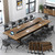 Folding Conference Table,Modern Mobile Meeting Table with Silent Wheels,Large Conference Room Tables,Flip Top Mobile Training Table for Office,Meeting Room,Classroom (6pack, 55.1 * 23.6 * 29.5)