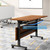 Folding Conference Table,Modern Mobile Meeting Table with Silent Wheels,Large Conference Room Tables,Flip Top Mobile Training Table for Office,Meeting Room,Classroom (6pack, 55.1 * 23.6 * 29.5)