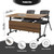 Folding Conference Table,Modern Mobile Meeting Table with Silent Wheels,Large Conference Room Tables,Flip Top Mobile Training Table for Office,Meeting Room,Classroom (6pack, 55.1 * 23.6 * 29.5)