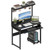 ALISENED 31.5" Small Computer Desk with Hutch, Office Desk Study Table Writing Desk Workstation PC Table for Home Office, Space Saving Design