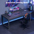 Mericonia 54 Inch Computer Desk with Power Outlets, 1.2" Thick Heavy Duty Industrial Office Desk, Modern Simple Study Writing Table for Home Office Bedroom Workstation, Black