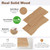 Solid Wood Electric Standing Desk 55"x23.6"Home Office Desk,Adjustable Workbench with 3 Stages Single Motor, Computer Workstation with T-Shaped Metal Bracket,Walnut Standing Table for Gaming(1 Box)