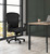 HON Wave Big and Tall Ergonomic Mesh Office Chair with Adjustable Arms and Lumbar Support, Heavy‑Duty Tilt Recline and Swivel Wheels, Desk and Computer Chair for Home Office, 450 lb. Capacity, Black